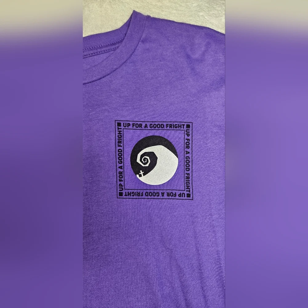 Disney The Nightmare Before Christmas "Up For A Good Fright" Graphic Tee - Picture 5 of 7